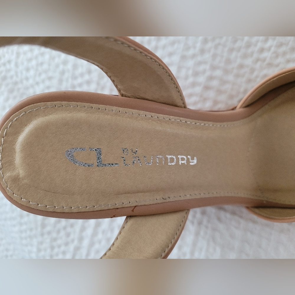 NWOT Nude Wedges - Picture 6 of 8